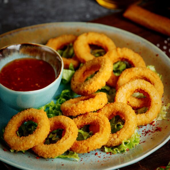 onion rings recept