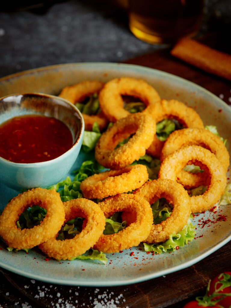 onion rings recept